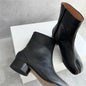Unique Autumn Winter Tabi Split-Toe Ankle Boots