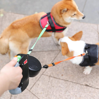 Retractable Reflective Dog Leash for Small Dogs