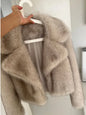 Faux Fur Elegance Coat