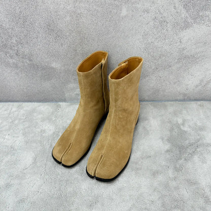 Unique Autumn Winter Tabi Split-Toe Ankle Boots