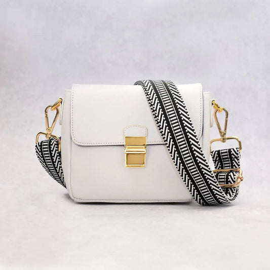 Tiny Leather Bag - White (Option 2)