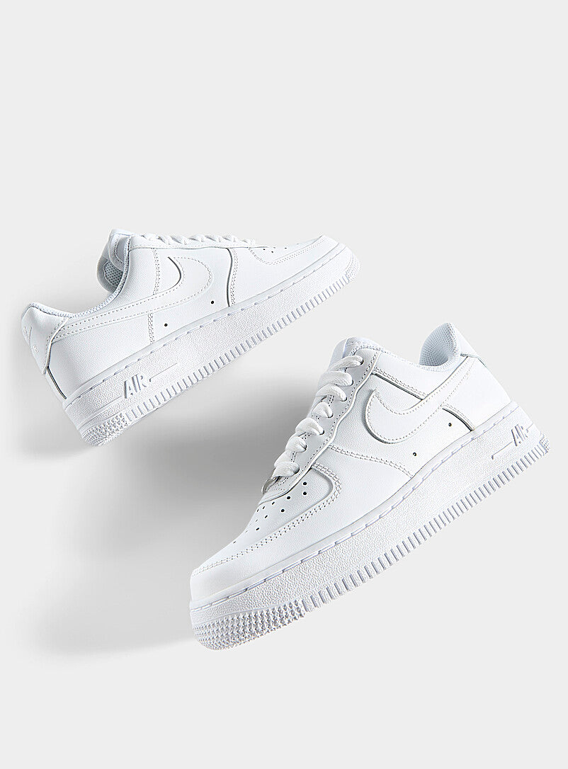 Air Force 1 Classic White Low-Top Sneakers for All