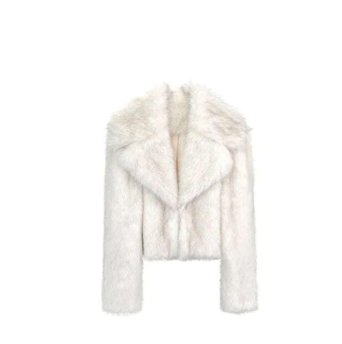 Faux Fur Elegance Coat