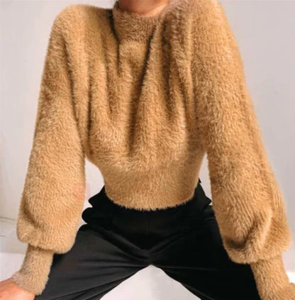 Faux Fur Sweatshirt Collection