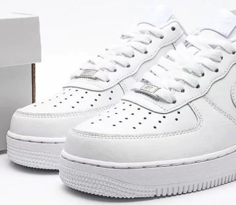 Air Force 1 Classic White Low-Top Sneakers for All